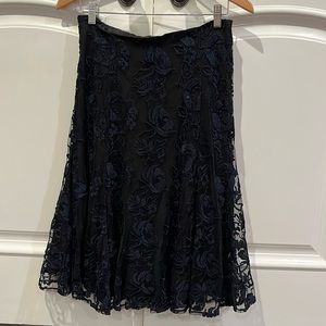 NWT Anne Klein Silk Skirt